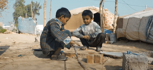 Children at the Qalam School